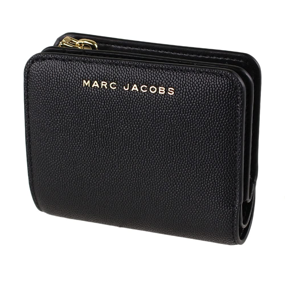 Marc Jacobs M0016993 Small Bifold Black Women's Wallet for Fashionable Women in Everyday Carrying